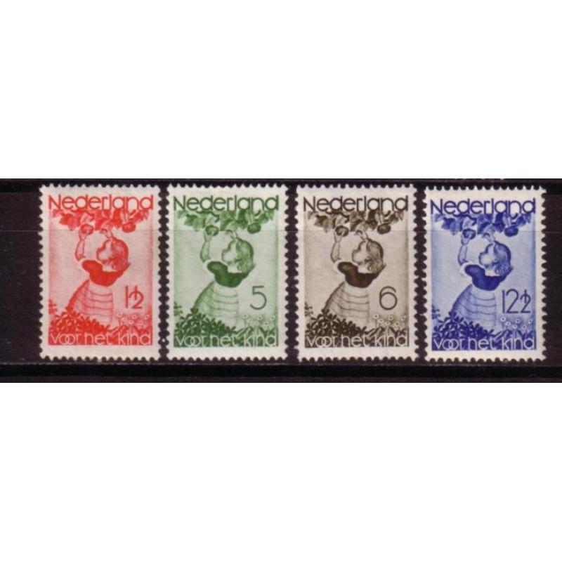 Nederland 279-282 Kinderzegels Postfris