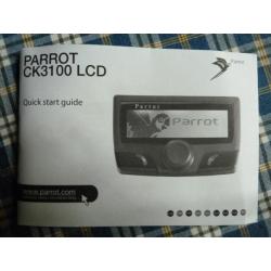 parrot hands-free car kit