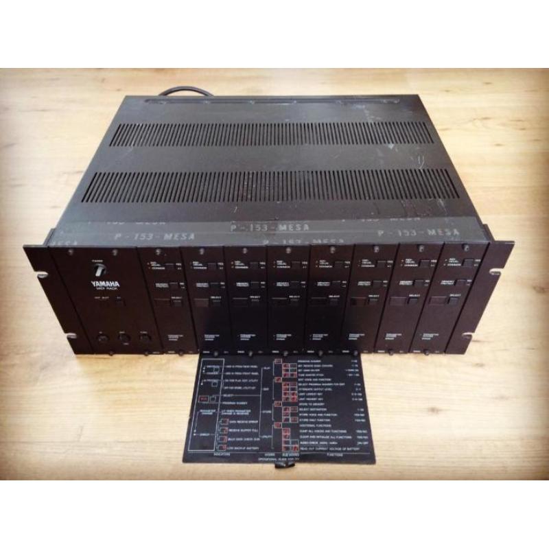 Yamaha TX-816 MIDI Rack (met 8x TF-1)