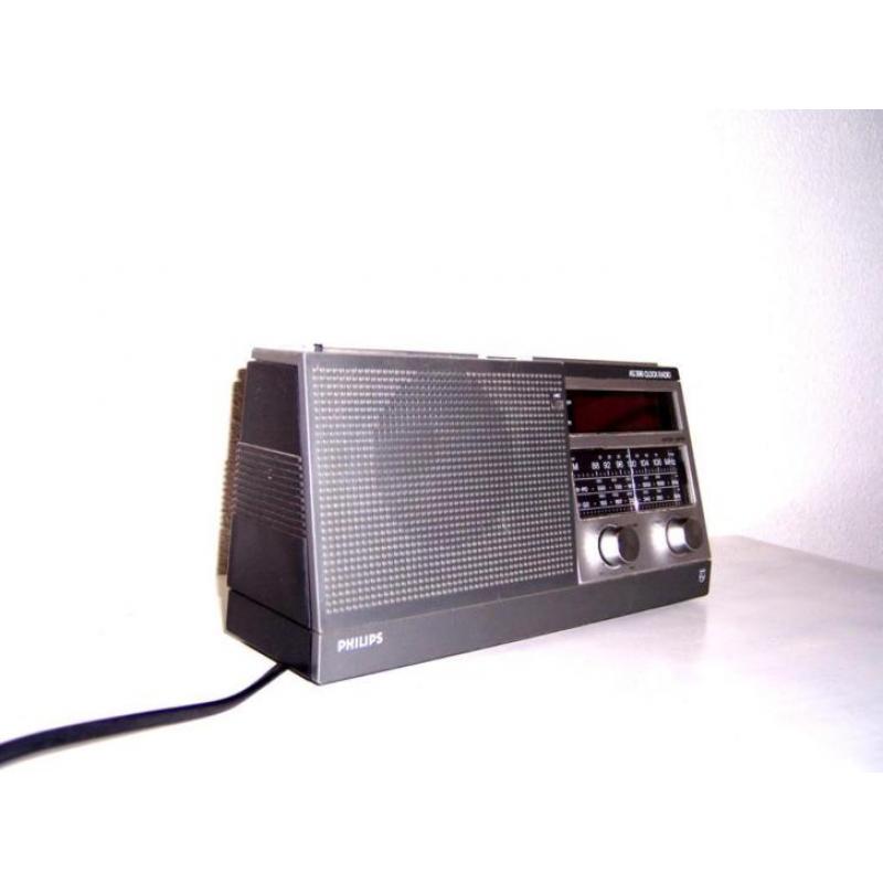 Vintage Philips clockradio [N379.0505K]