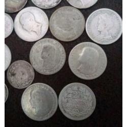 zilveren kwartjes en dubbeltjes 1849-1941