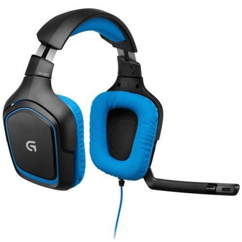 Logitech G430 Surround Sound Gaming Headset Blauw PC