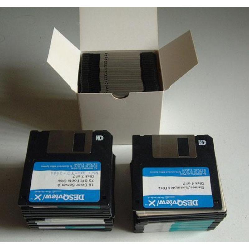 Floppy,s HD 1.44 Mb 59 stuks en 20 stuks 730 Kb