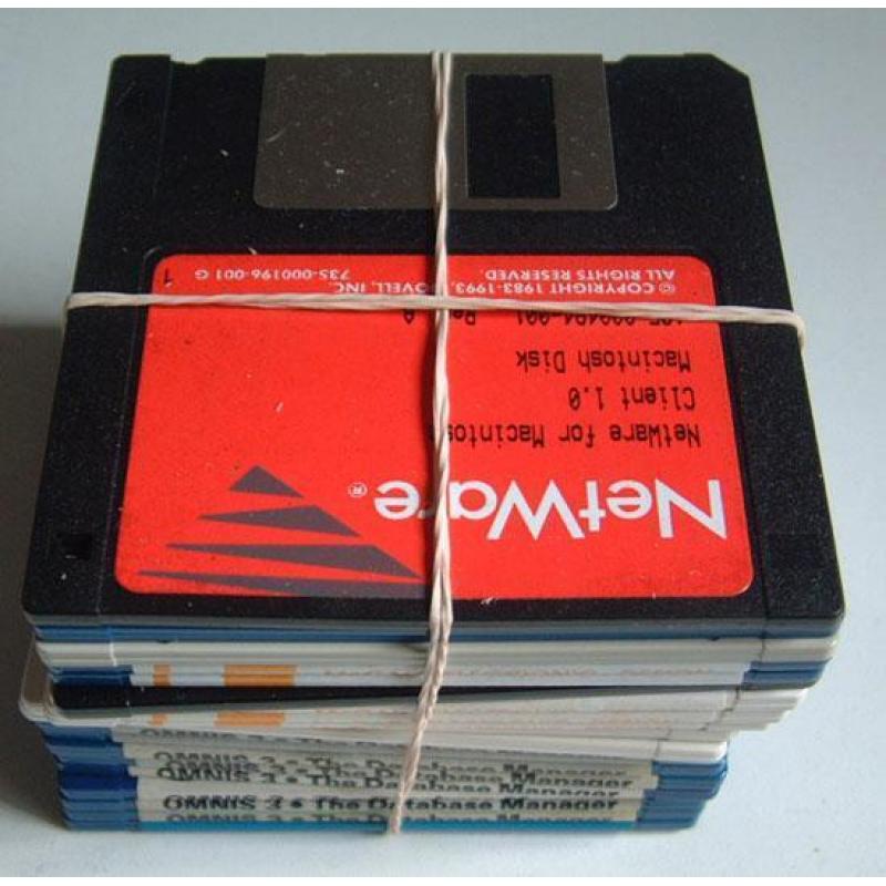 Floppy,s HD 1.44 Mb 59 stuks en 20 stuks 730 Kb