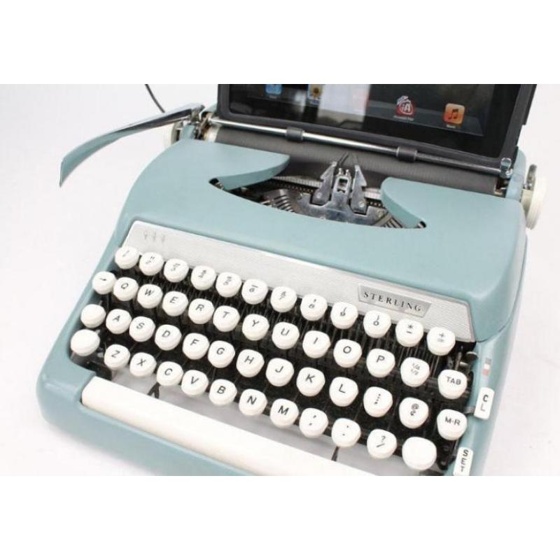 USB Typewriter Smith Corona Sterling Computer Keyboard iP...