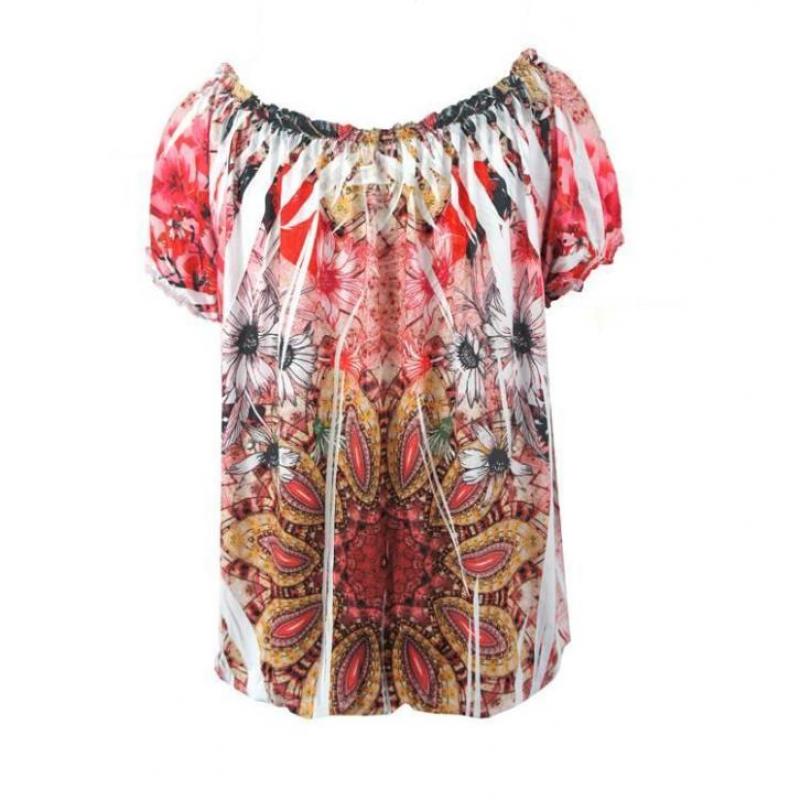 Top Coral Flower - T-shirts & Tops
