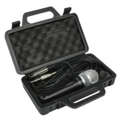 König microfoon KN-MIC50C in kunststof koffer + XLR kabel