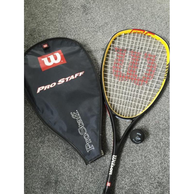 Wilson Pro Staff squash racket