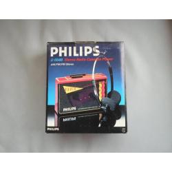 Philips D6648 Stereo Radio Cassette Player NIEUW