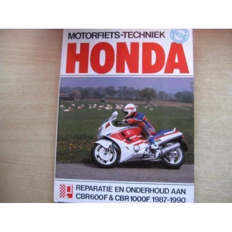 Honda motorfiets techniek reparatie en onderhoud 1987-1990