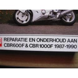 Honda motorfiets techniek reparatie en onderhoud 1987-1990