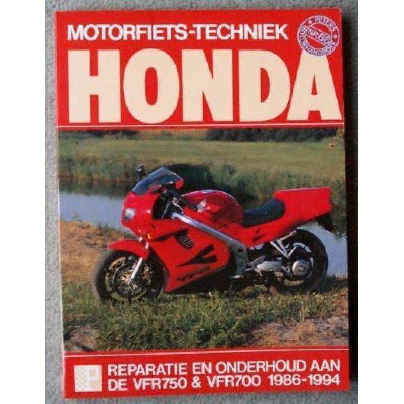 Honda VFR750 & 700 ('86 - '94) NL boek gratis verzenden !