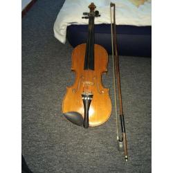 viool met strijkstok