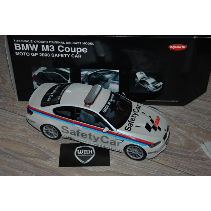 BMW M3 E92 Coupe Moto GP 2008 safety car Kyosho 08736GP WRH