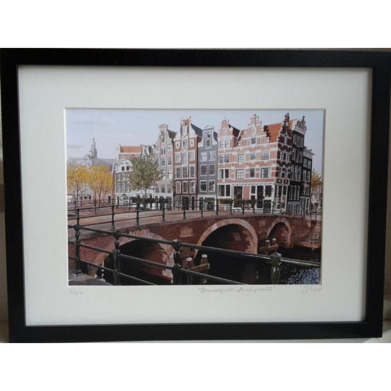 Unieke schilderijen van Amsterdamse Stadsgezichten