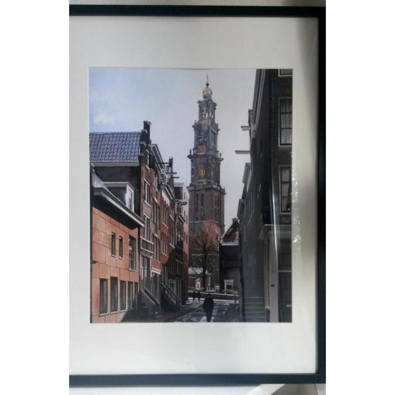 Unieke schilderijen van Amsterdamse Stadsgezichten