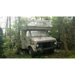 Chevy camper chassis met papieren belastingvrij