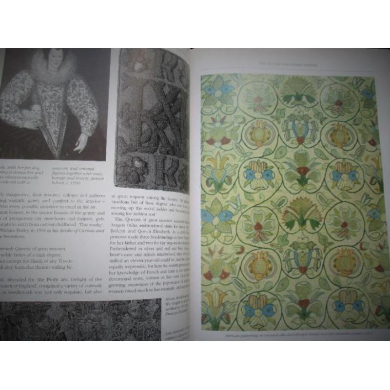 Borduurkunst~Embroiderer's Story~Naaldkunst Renaissance tot