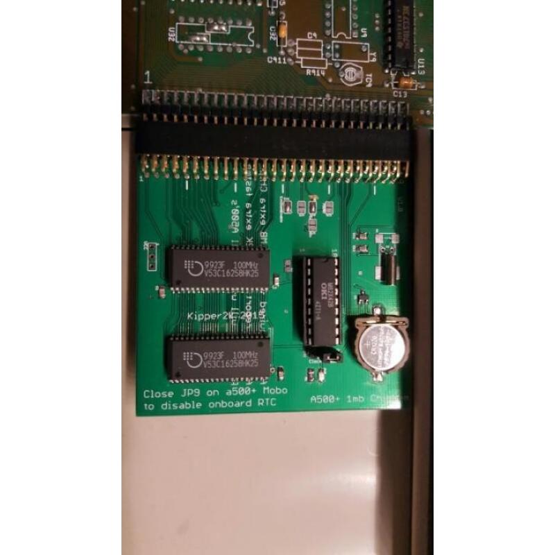 Commodore Amiga 500+ 1mb chipmem ram & RTC