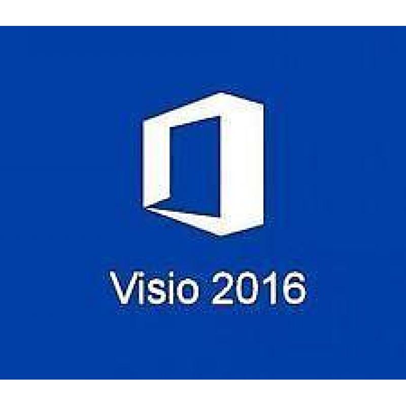 Microsoft Visio 2016 Professional ** NIEUW en ORIGINEEL **