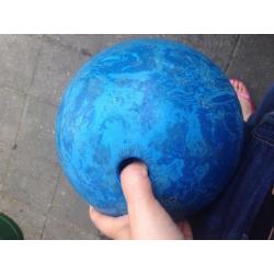 bowlingbal blauw
