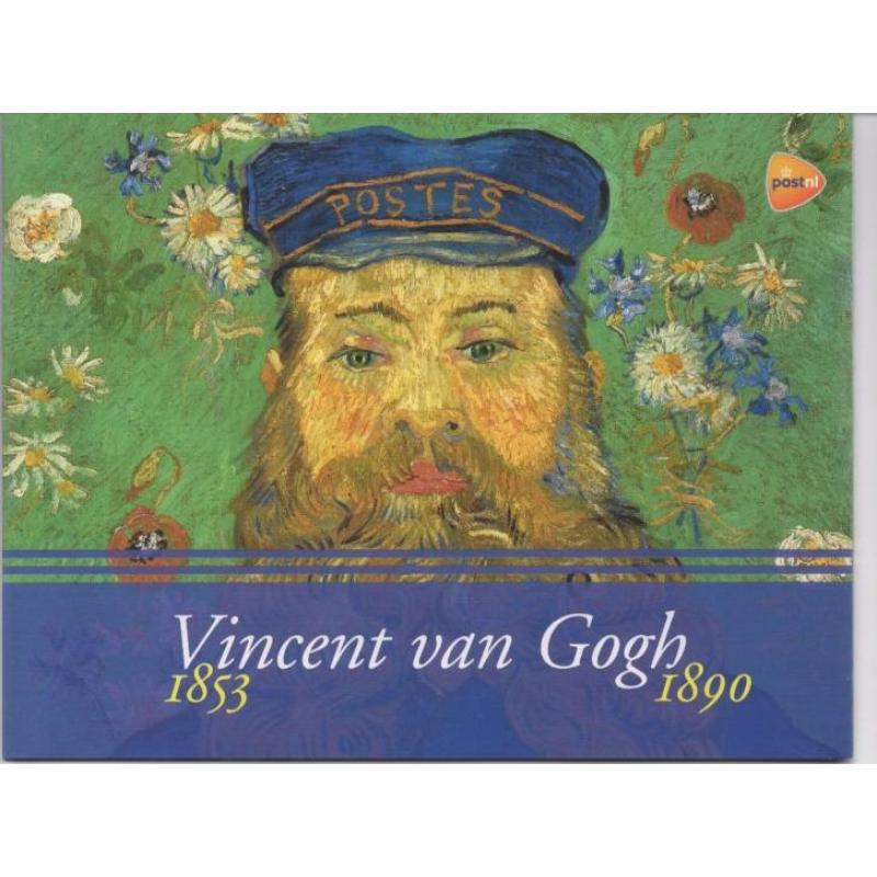 Van Gogh giftfolders nationaal en internationaal postfris