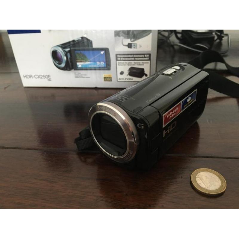 Sony Handycam HD videocamera met 55x zoom