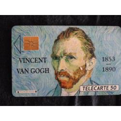 Van Gogh telefoonkaart uit 1990 (Frankrijk), te koop