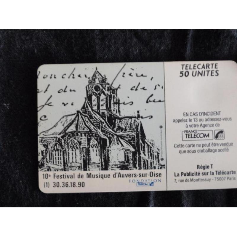 Van Gogh telefoonkaart uit 1990 (Frankrijk), te koop