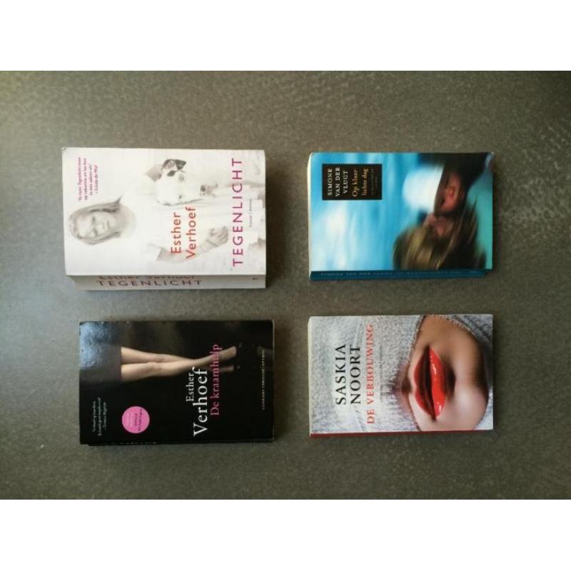 4 Boeken: Esther Verh / Simone vd Vlugt / Saskia Noort