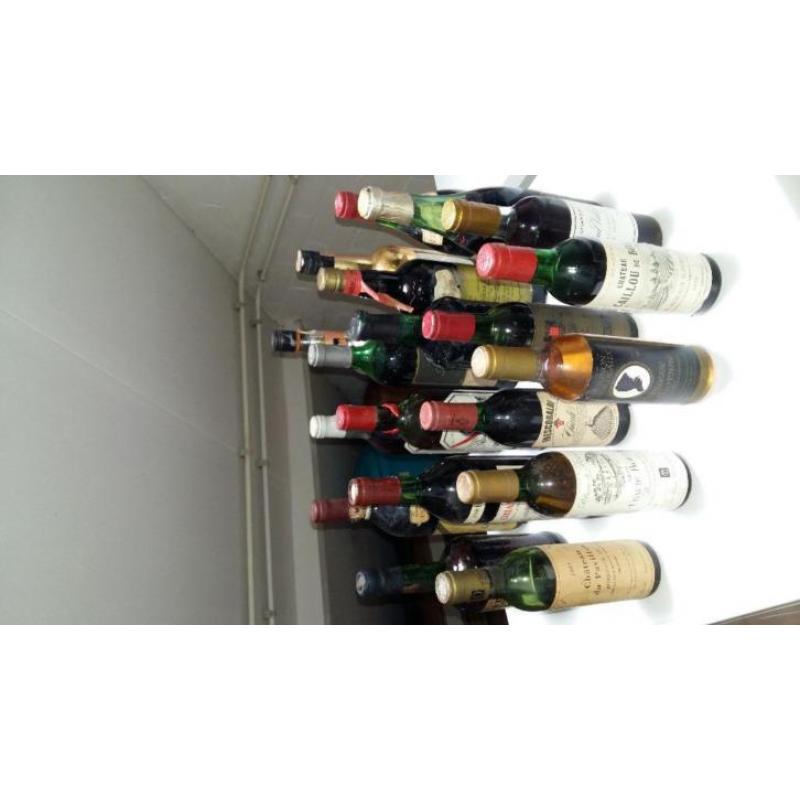 Diverse wijnen 17 flessen vanaf 1925