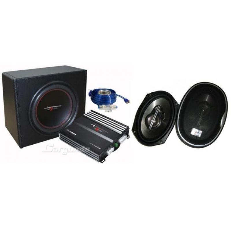 NIEUW Excalibur X2.2 Trunkpackage + 6x9 speakers nu €139,95!