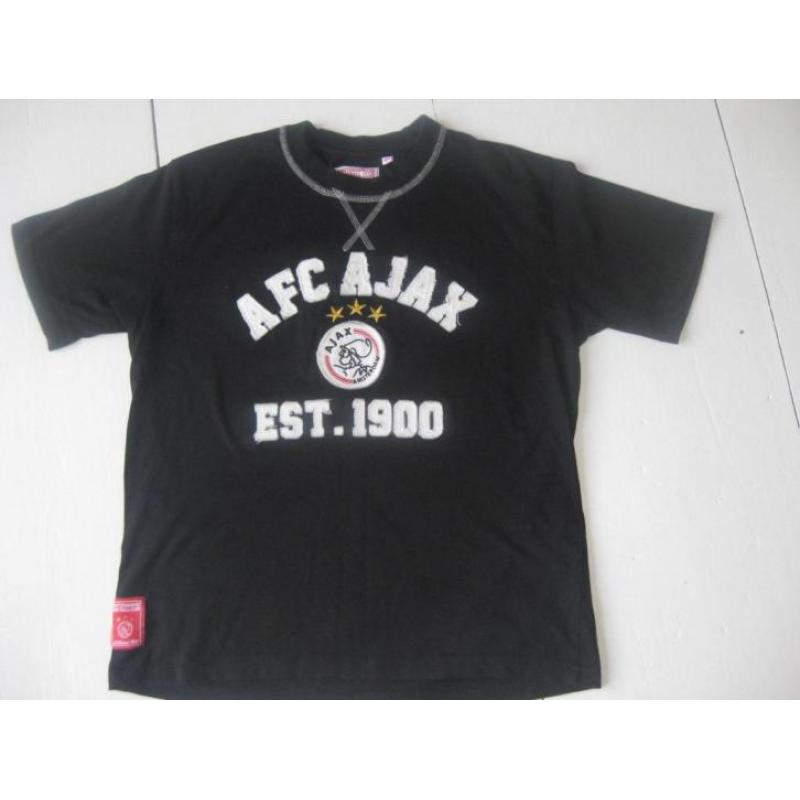 Ajax shirt zwart maat 164 Z.G.A.N.