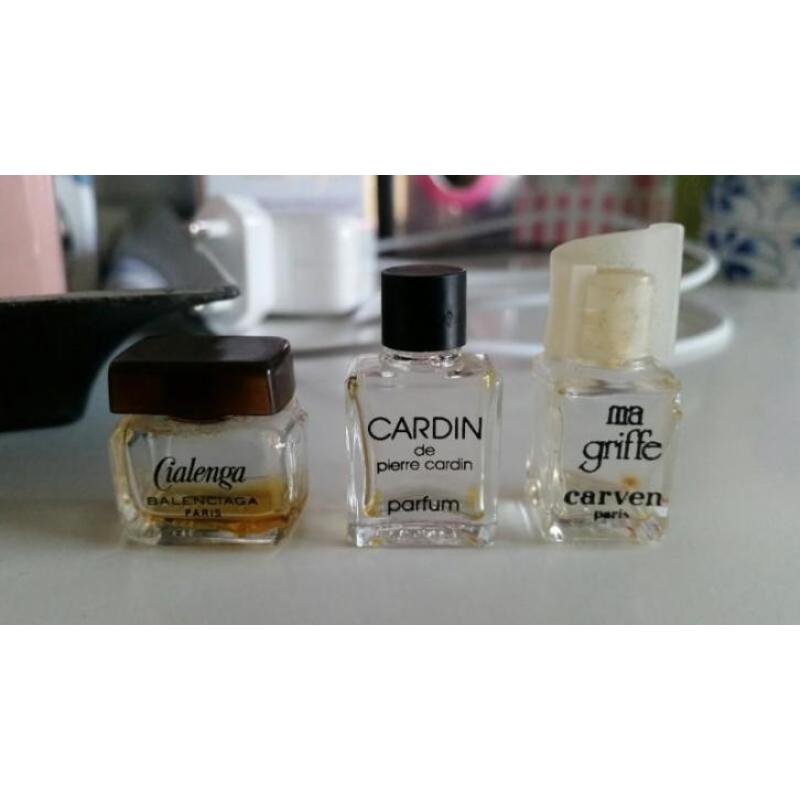 Diverse parfum miniaturen