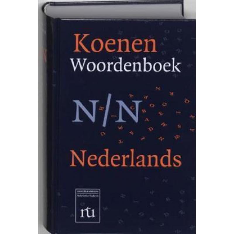 Koenen woordenboek nederlands nieuwe spelling 9789066486386