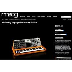 Moog Minimoog Voyager Performer Edition