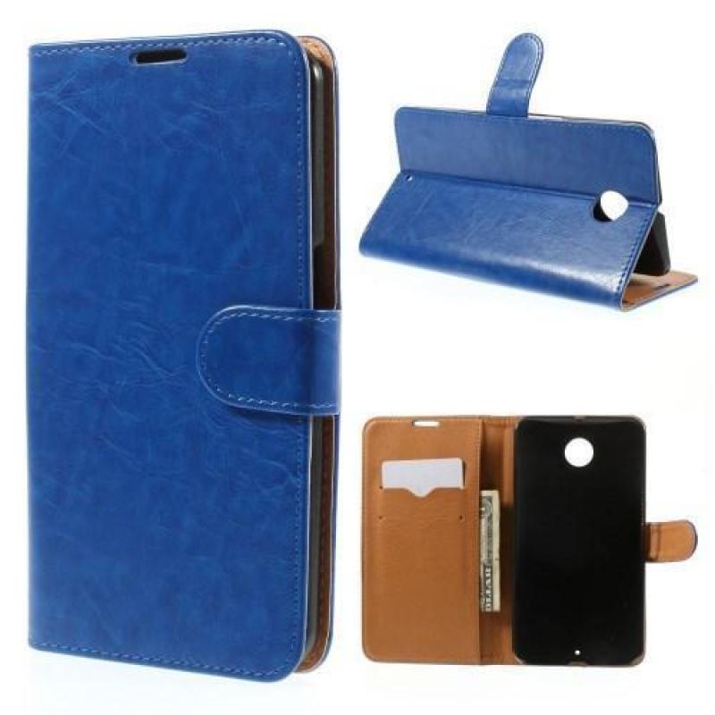 Melpex wallet hoesje Motorola Nexus 6 Blauw