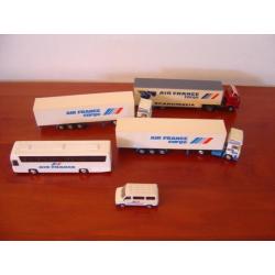Verschillende Vrachtwagens,bus,auto van Air France