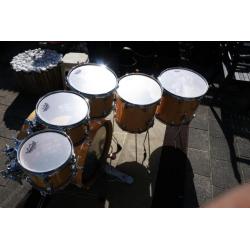 Ludwig Centennial Shell Set incl 4 Pearl Stands
