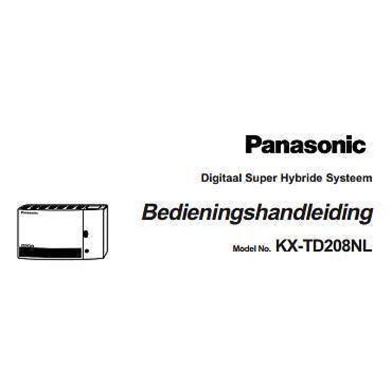 ISDN Telefooncentrale Panasonic D208