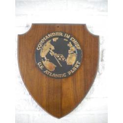 Commander in Chief plaquette herdenkingsschild wapenschild