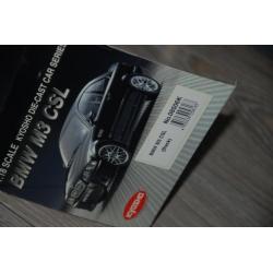 BMW M3 E46 CSL black Kyosho 08506K in doos WRH