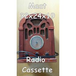 radio met cassette