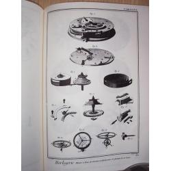 Encyclopedie horlogerie diderot et dalembert