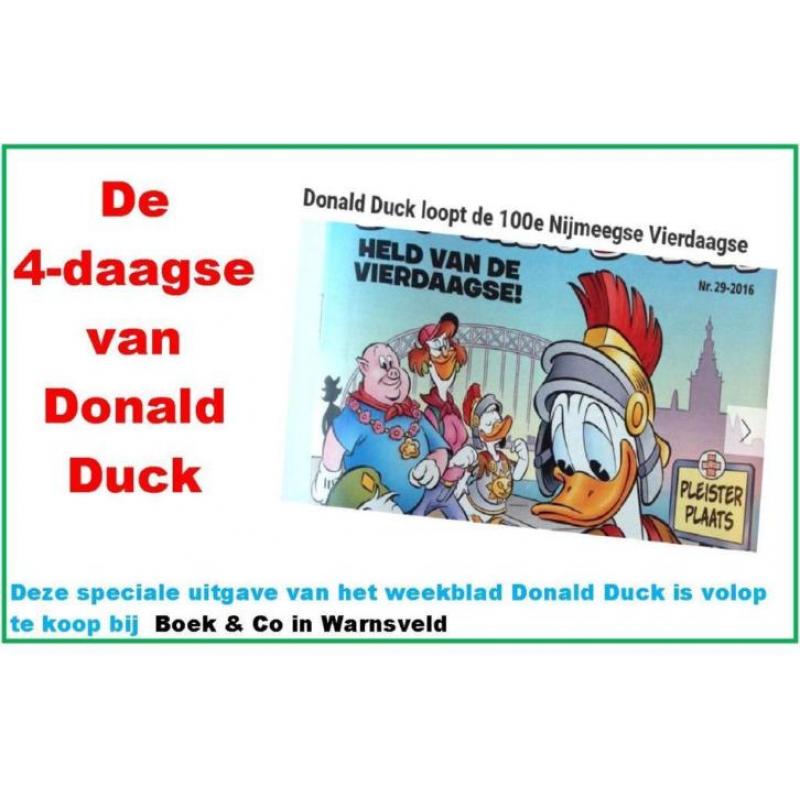 Donald Duck 4-daagse special weekblad Nijmegen 4daagse