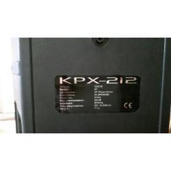 kpx-212 500 Watt, kunststof speaker passief