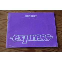 Handleiding Renault Express
