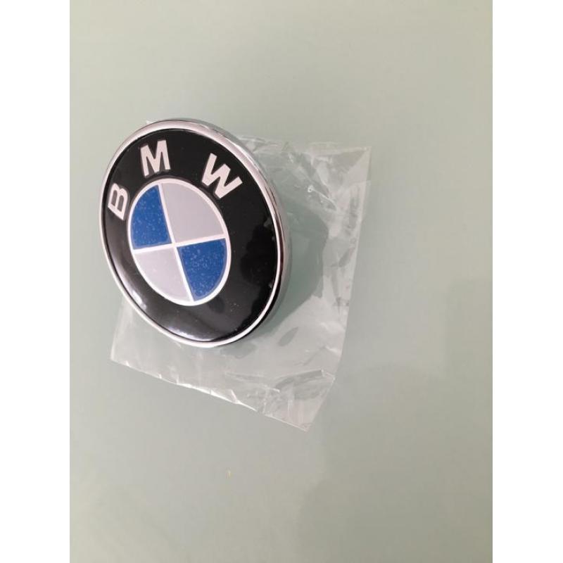 BMW embleem 74MM blauw / wit nieuw kofferbak motorkap