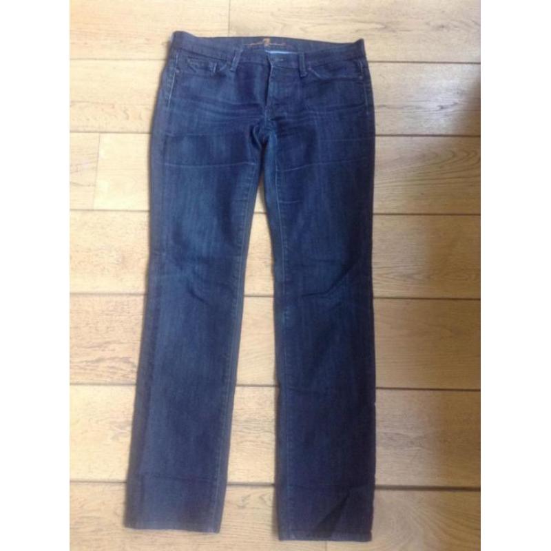 Lver 7 for all mankind straight leg jeans maat 31