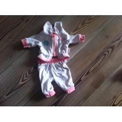 Baby born kleding sets (4 stuks)